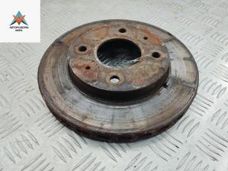 диск тормозной передний Mitsubishi Carisma 1 поколение 1998, 1.8 л., бензин, АКПП, зелёный, седан
