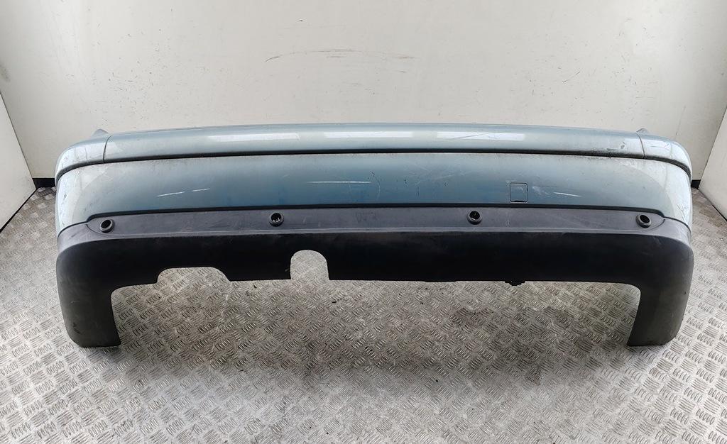 бампер задний Citroen C5 1 поколение 2001, синий, хетчбэк 5 дв., 9630904177 - фото №1