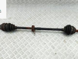 полуось передняя левая (приводной вал, ШРУС) Opel Zafira 1 поколение (A) [рестайлинг] 2004, 1.8 л., бензин, МКПП, чёрный, минивэн