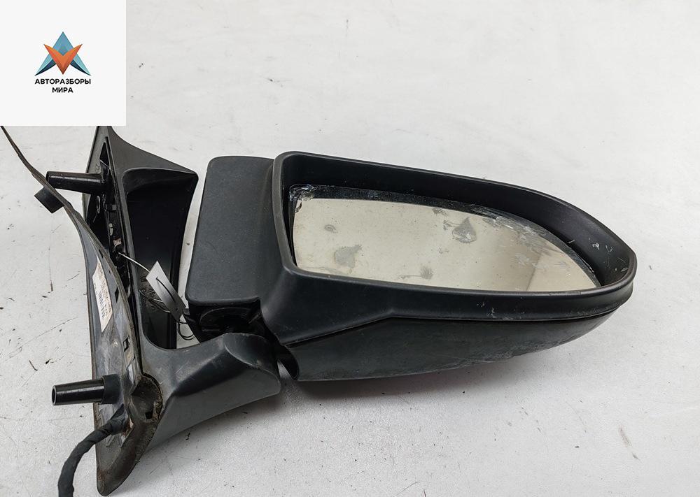 зеркало правое Opel Zafira 1 поколение (A) 2002, 2.2 л., бензин, МКПП, чёрный, минивэн, 24462380 - фото №1
