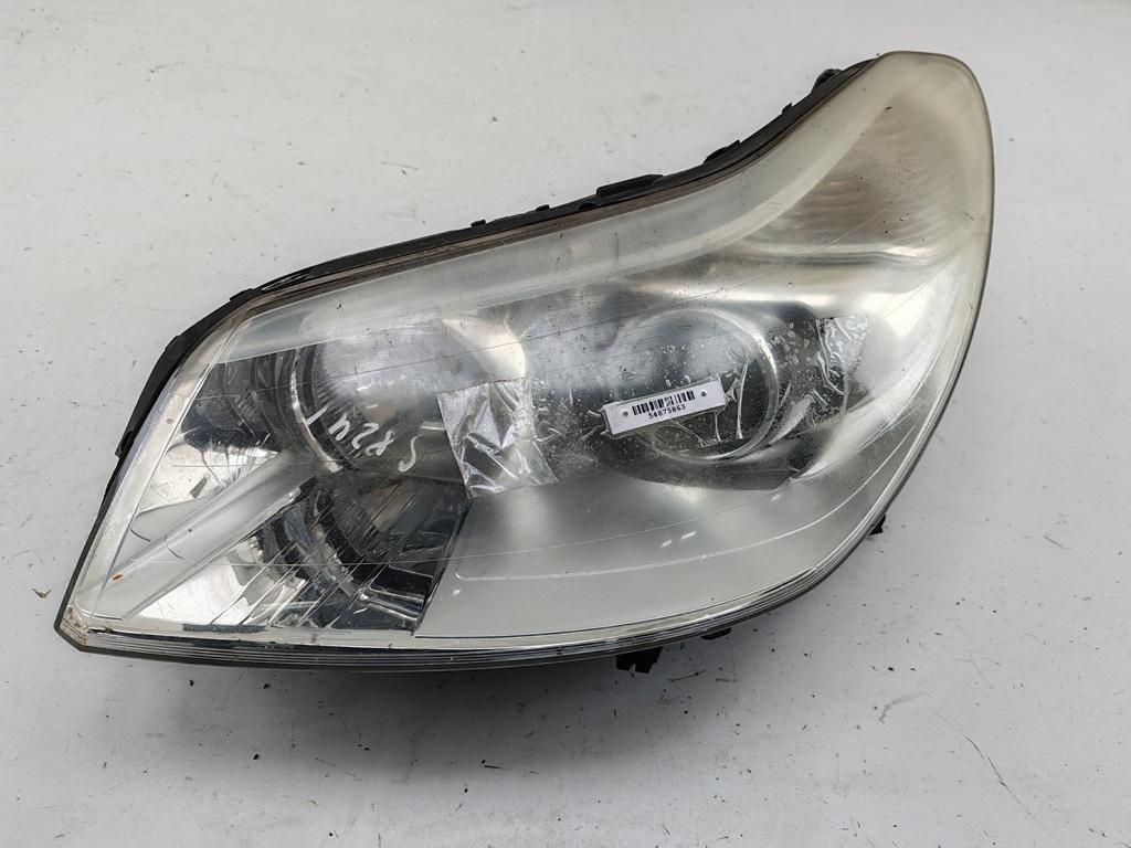 фара левая Citroen C5 2004, 2.0 л., бензин, АКПП, синий, хетчбэк 5 дв., 9650115480