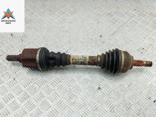 полуось передняя левая (приводной вал, ШРУС) Citroen C5 1 поколение [рестайлинг] 2007, 2.0 л., дизель, АКПП, серый, универсал, 9683341580
