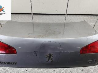 крышка багажника Peugeot 607 1 поколение [рестайлинг] 2006, серый, седан