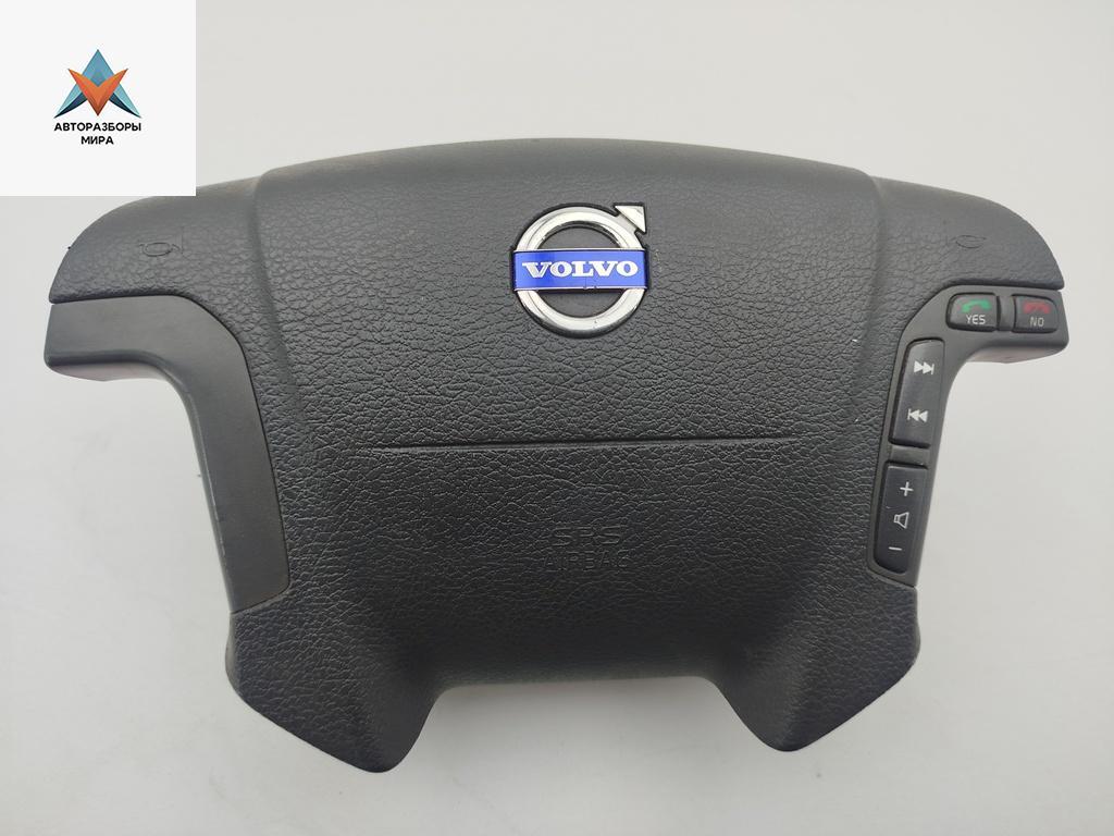 подушка безопасности водителя Volvo V70 2 поколение 2002, 2.4 л., дизель, АКПП, серый, универсал, 8684155 - фото №1