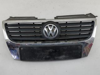 решетка радиатора Volkswagen Passat B6 2006, серый, универсал, 3C0853651B
