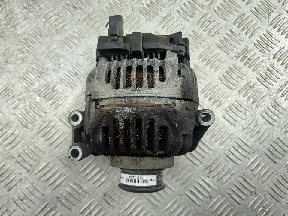 генератор Renault Megane I 2000, 1.6 л., бензин, МКПП, красный, универсал, 0124415014, 7700434900