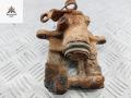 суппорт задний левый Volkswagen Transporter T4 1999, 2.5 л., дизель, МКПП, зелёный, микроавтобус - фото №2