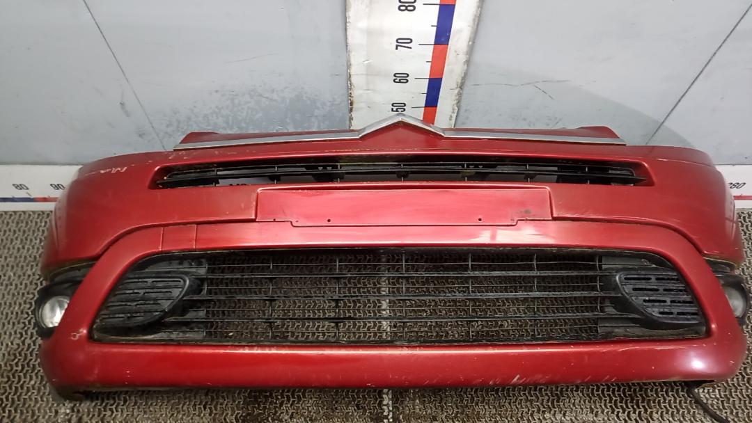 бампер передний Citroen C4 Grand Picasso 1 поколение 2008, 1.8 л., бензин, МКПП, минивэн - фото №1