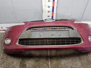 бампер передний Ford Fiesta 6 поколение 2011, 1.3 л., бензин, МКПП, хетчбэк 5 дв.
