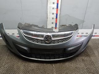 бампер передний Opel Corsa D [2-й рестайлинг] 2012, 1.4 л., бензин, МКПП, хетчбэк 5 дв.
