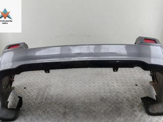 бампер задний Hyundai Terracan 1 поколение 2001, серый, внедорожник 5 дв.