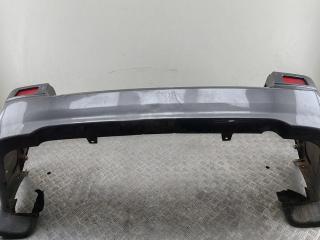 бампер задний Hyundai Terracan 1 поколение 2001, серый, внедорожник 5 дв.