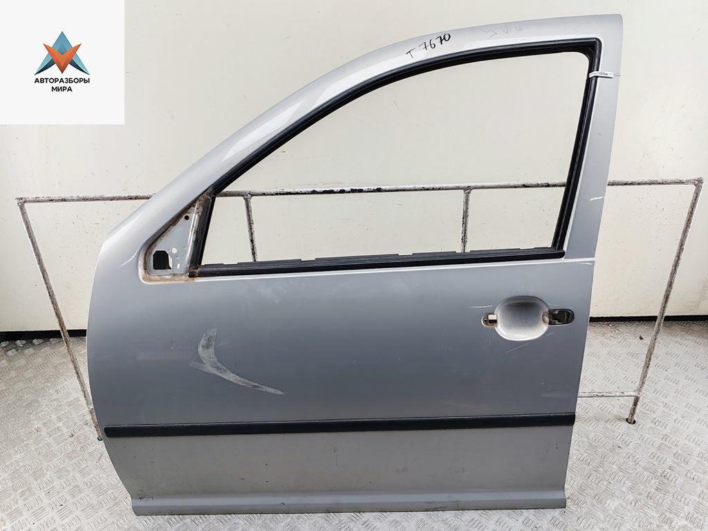 дверь сдвижная Volkswagen Golf 4 поколение 2000, серый, хетчбэк 5 дв. - фото №1