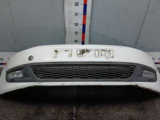 бампер передний Volkswagen Polo 5 поколение 2011, 1.2 л., бензин, МКПП, хетчбэк 5 дв.