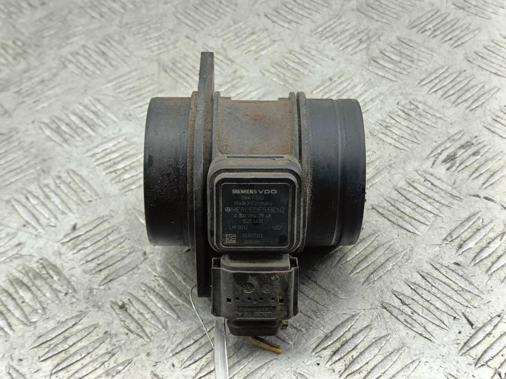 Расходомер (измеритель потока воздуха) Mitsubishi Colt 6 поколение (Z20/Z30) 2007, 1.5 л., дизель, робот, синий, хетчбэк 5 дв., 5WK97003, 0000942948 - фото №1