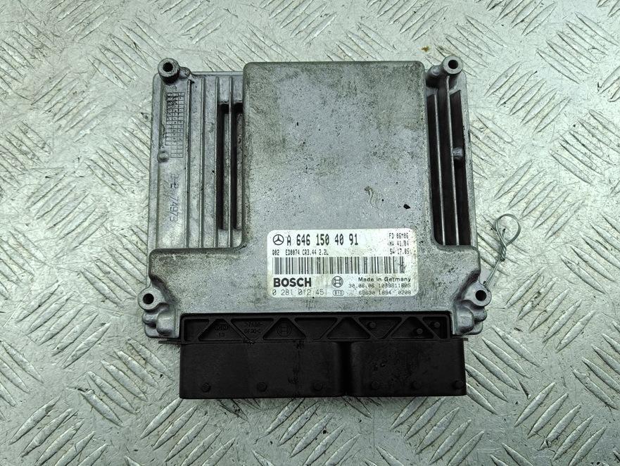 ЭБУ Mercedes-Benz C W203 2006, 2.2 л., дизель, АКПП, серый, универсал, 6461504091, 0281012451