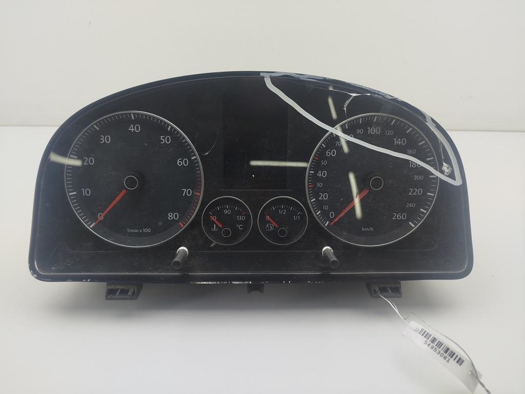 приборная панель Volkswagen Touran 2006, 2.0 л., бензин, МКПП, серый, минивэн, 1T0920872B