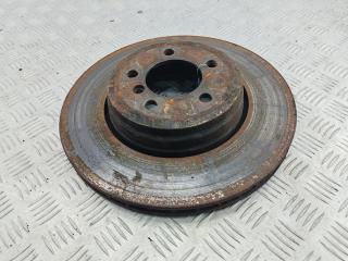 диск тормозной задний BMW 7 E65/E66 2003, 4.4 л., бензин, АКПП, серый, седан