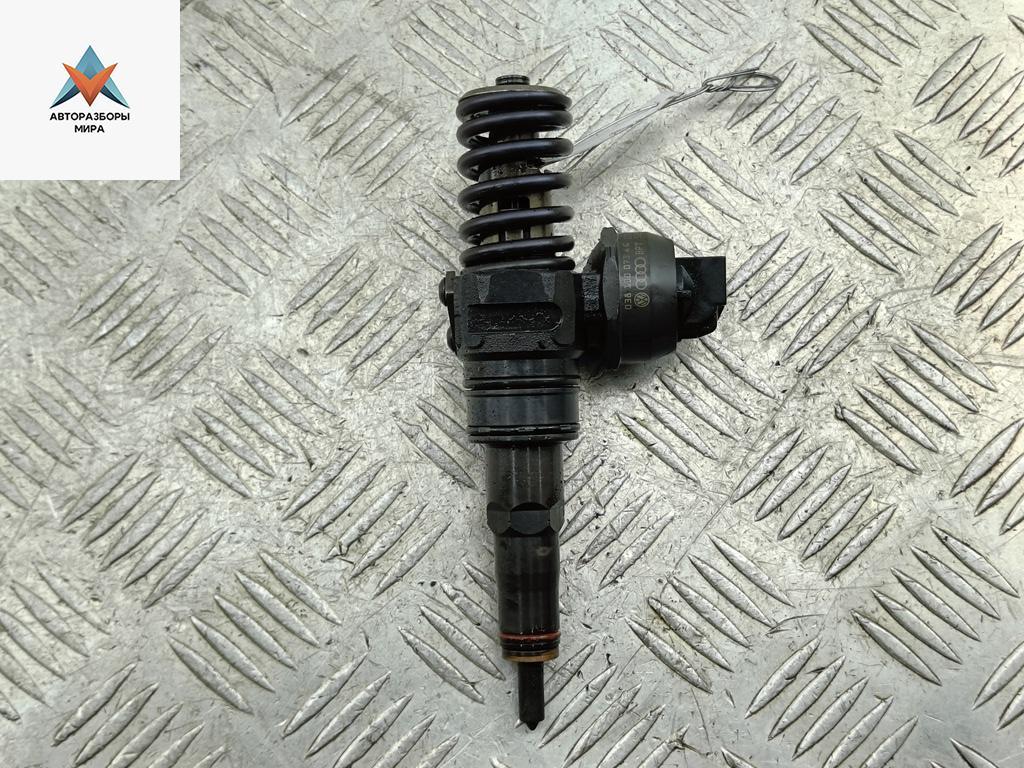 форсунка Volkswagen Touran 1 поколение 2003, 1.9 л., дизель, МКПП, серый, минивэн, 038130073AG, 0414720215 - фото №1