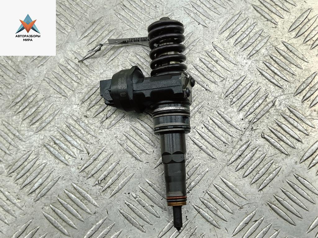 форсунка Volkswagen Touran 1 поколение 2003, 1.9 л., дизель, МКПП, серый, минивэн, 038130073AG, 0414720215 - фото №1