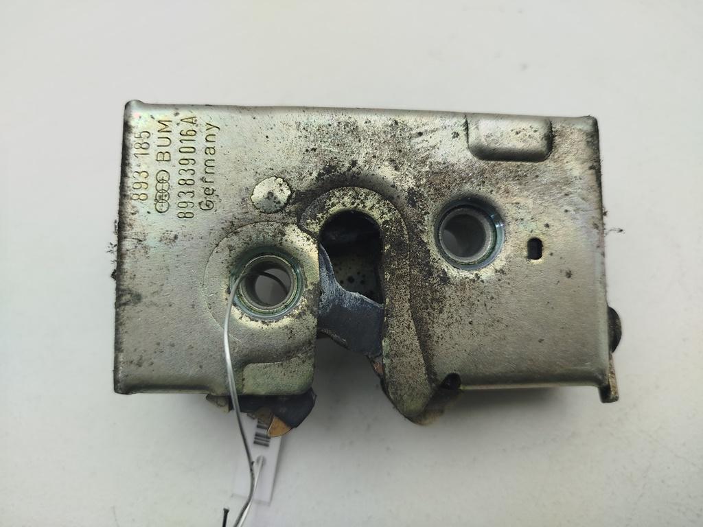 замок двери задней правой Audi 80 B3 1988, 1.8 л., бензин, МКПП, серый, седан, 893839016