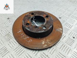диск тормозной передний Audi 80 8A/B3 1988, 1.8 л., бензин, МКПП, серый, седан
