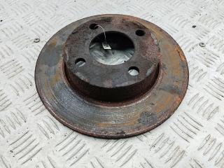 диск тормозной передний Audi 80 8A/B3 1991, 1.8 л., бензин, МКПП, синий, седан