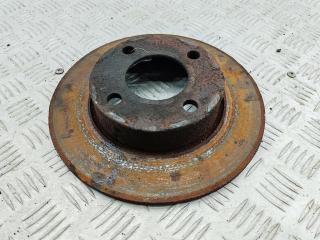 диск тормозной передний Audi 80 8A/B3 1991, 1.8 л., бензин, МКПП, синий, седан