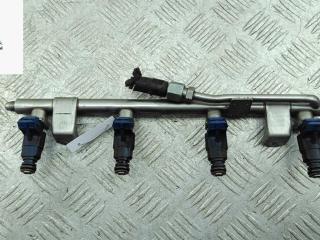 Форсунка топливная (комплект) Audi A4 B6 2001, 1.8 л., Ti, бензин, МКПП, серый, седан, 06B133551M