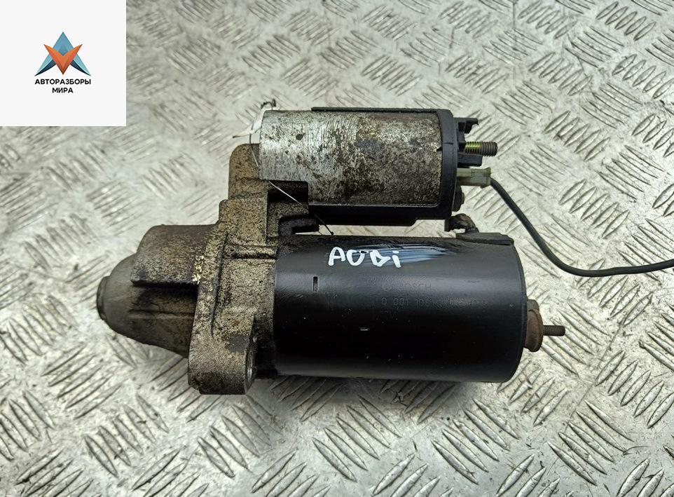стартер Audi A6 4B/C5 1998, 2.4 л., бензин, АКПП, чёрный, универсал, 078911023D, 0001108174 - фото №1