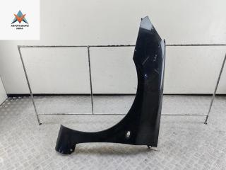 крыло переднее левое Peugeot 307 1 поколение 2002, 1.6 л., бензин, МКПП, чёрный, универсал