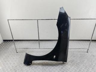 крыло переднее левое Peugeot 307 1 поколение 2002, 1.6 л., бензин, МКПП, чёрный, универсал