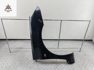 крыло переднее правое Peugeot 307 1 поколение [рестайлинг] 2005, 2.0 л., бензин, МКПП, чёрный, кабриолет