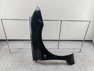 крыло переднее правое Peugeot 307 1 поколение [рестайлинг] 2005, 2.0 л., бензин, МКПП, чёрный, кабриолет