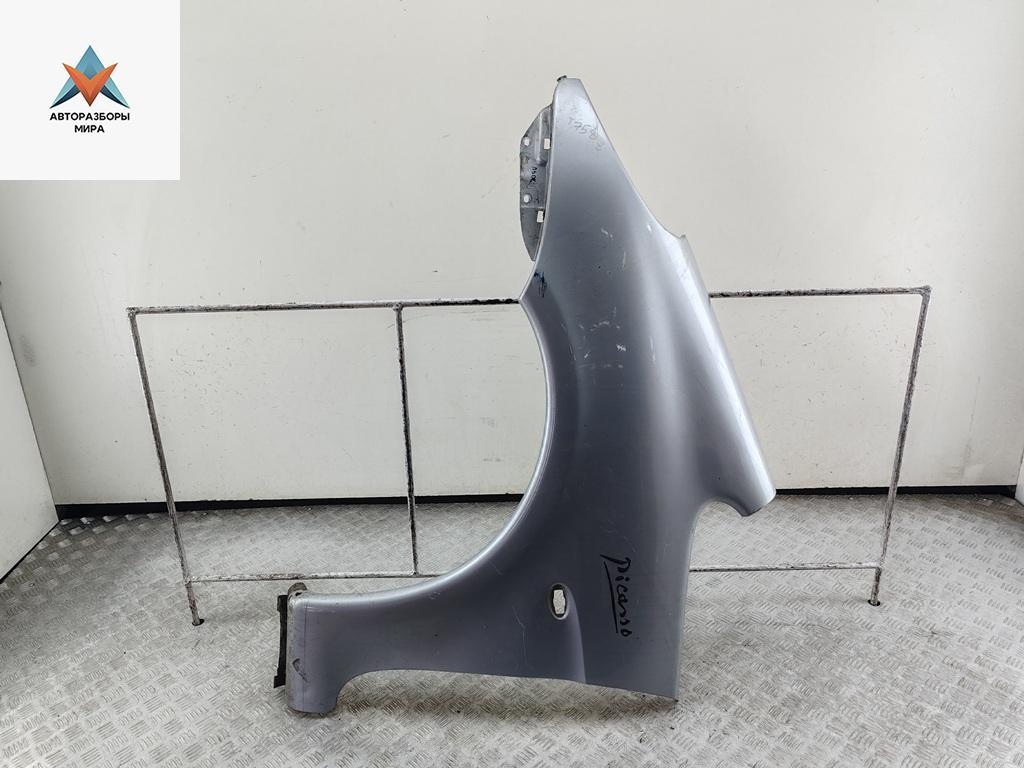 крыло переднее левое Citroen Xsara Picasso 1 поколение 2001, 1.8 л., бензин, МКПП, серый, минивэн - фото №1