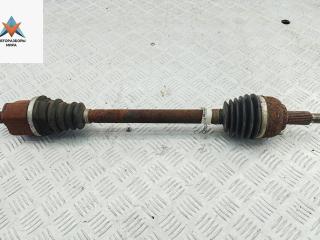 полуось передняя левая (приводной вал, ШРУС) Renault Scenic 2 поколение 2005, 2.0 л., бензин, АКПП, синий, минивэн