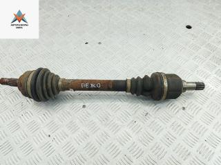 полуось передняя левая (приводной вал, ШРУС) Peugeot 307 1 поколение [рестайлинг] 2007, 1.6 л., дизель, МКПП, красный, универсал