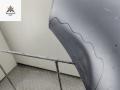 крыло переднее левое BMW 3 серия E46 [рестайлинг] 2002, 1.8 л., бензин, МКПП, серый, седан - фото №4