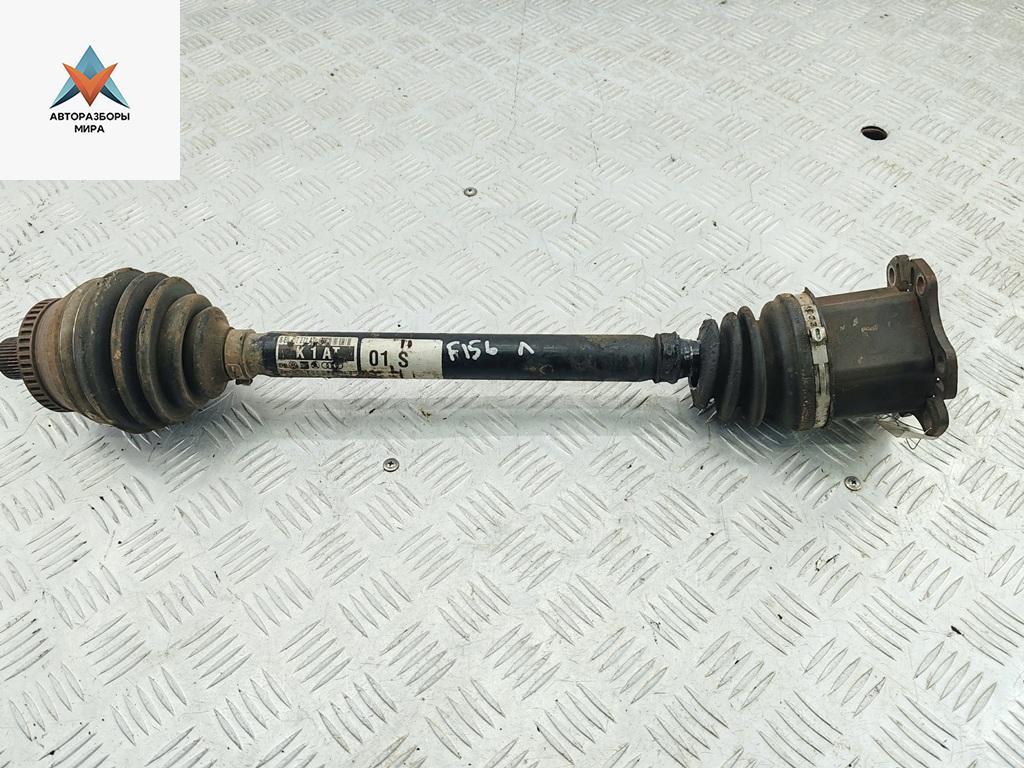 полуось передняя левая (приводной вал, ШРУС) Audi A4 B7 2007, 2.0 л., дизель, МКПП, чёрный, универсал, 8E0407271AT - фото №1
