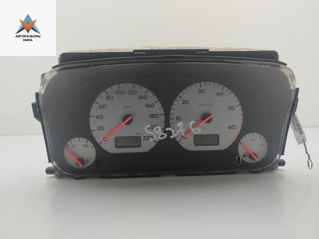 приборная панель Volkswagen Golf 3 поколение 1997, 1.6 л., бензин, МКПП, синий, хетчбэк 5 дв., 1H0919865A - фото №1