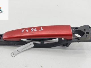 ручка наружная передняя левая Peugeot 307 1 поколение [рестайлинг] 2007, 1.6 л., дизель, МКПП, красный, универсал, 9657619580