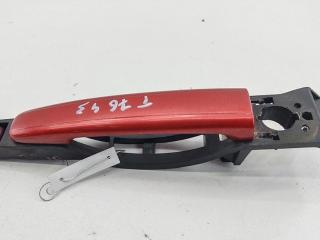 ручка наружная передняя левая Peugeot 307 2007, 1.6 л., дизель, МКПП, красный, универсал, 9657619580