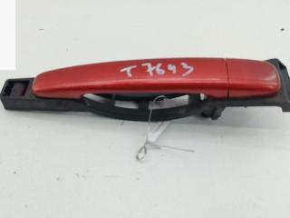 ручка наружная задняя левая Peugeot 307 1 поколение [рестайлинг] 2007, 1.6 л., дизель, МКПП, красный, универсал, 9657619380