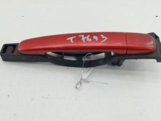 ручка наружная задняя левая Peugeot 307 1 поколение [рестайлинг] 2007, 1.6 л., дизель, МКПП, красный, универсал, 9657619380