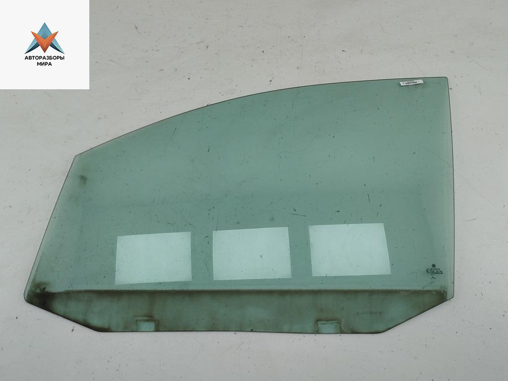 стекло двери передней левой Volkswagen Touran 1 поколение 2003, 1.9 л., дизель, МКПП, серый, минивэн, 43R001582 - фото №1