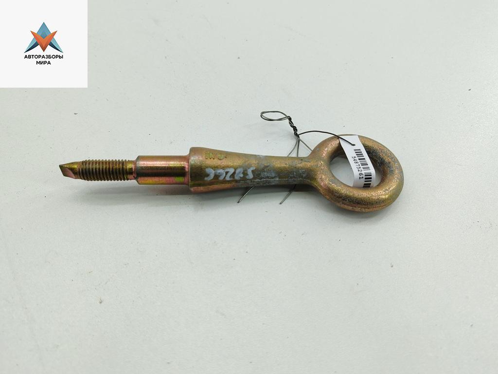 крюк буксировочный Peugeot 307 1 поколение 2002, 1.6 л., бензин, МКПП, чёрный, универсал - фото №1