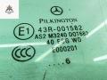 стекло двери передней левой Mercedes-Benz C-Класс W203/S203/CL203 [рестайлинг] 2006, 2.2 л., дизель, АКПП, серый, универсал, 43R001582 - фото №2