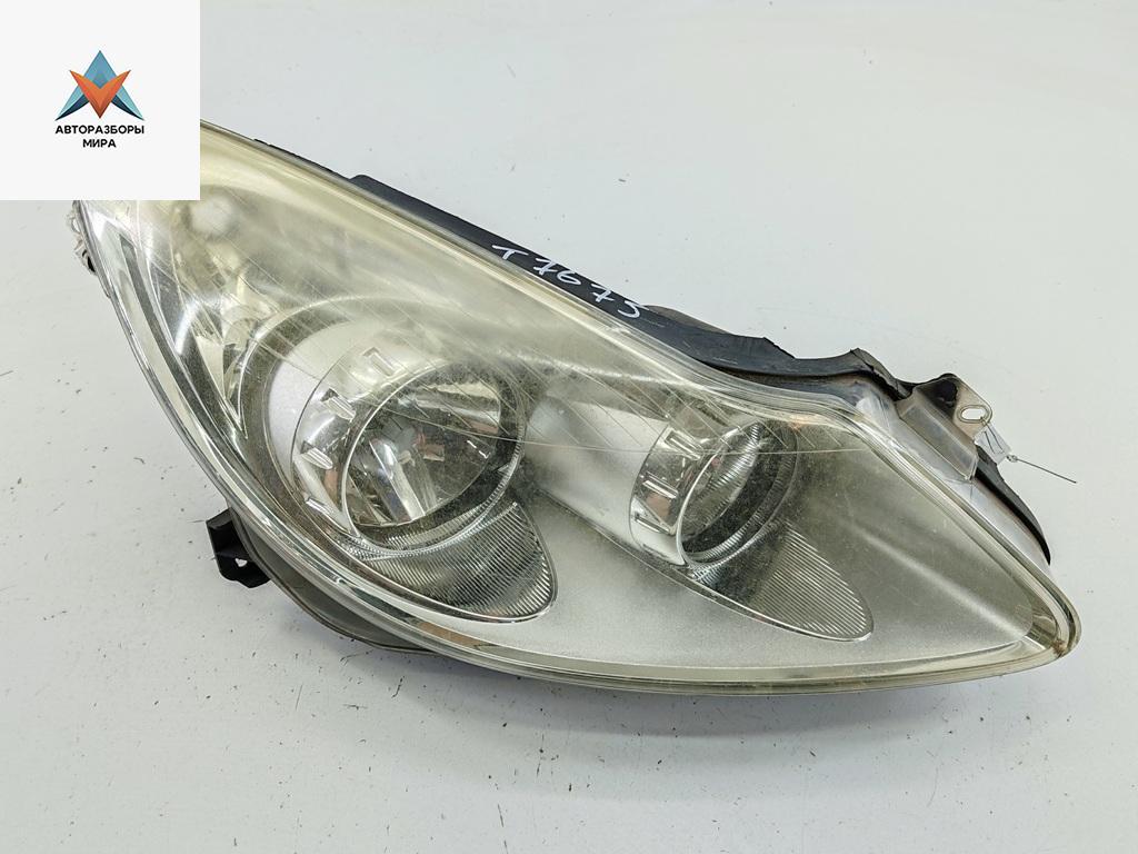 фара правая Opel Corsa D 2009, 1.2 л., бензин, МКПП, бежевый, хетчбэк 5 дв., 13186382 - фото №1