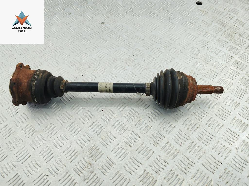 полуось передняя левая (приводной вал, ШРУС) Volkswagen Passat B4 1996, 2.0 л., бензин, АКПП, серый, универсал, 1H0407417 - фото №1