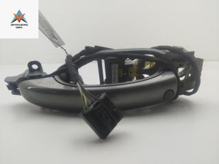ручка наружная передняя левая Volkswagen Touareg 1 поколение [рестайлинг] 2007, 5.0 л., дизель, АКПП, серый, внедорожник 5 дв., 7L0837885